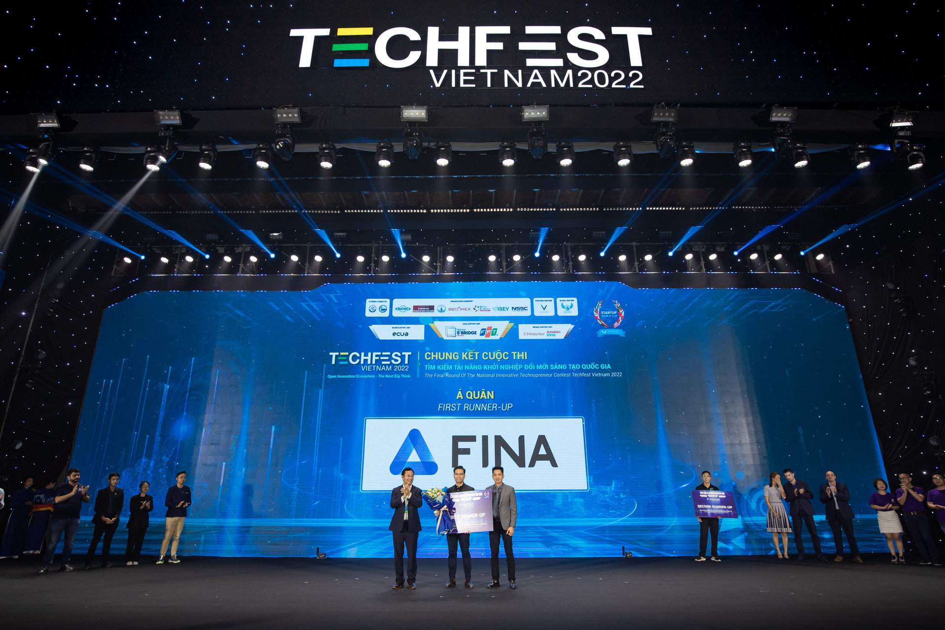 Startup Sổ Bán Hàng lên ngôi quán quân Techfest 2022 - Ảnh 1. Startup Sổ Bán Hàng lên ngôi quán quân Techfest 2022 - Ảnh 1.